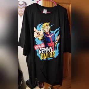 Professional wrestling shirts lot 4 AEW